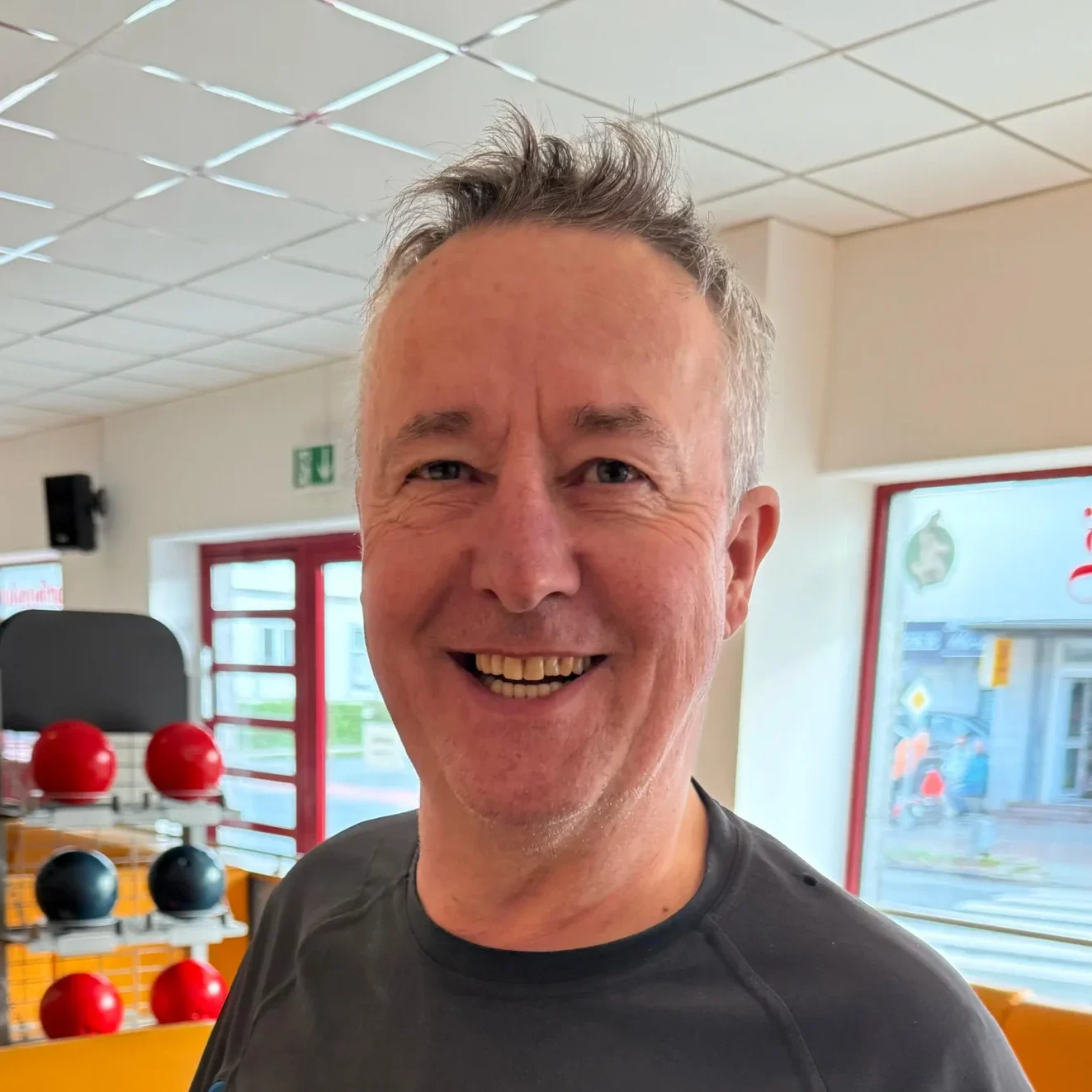 Potrait vom Bowlingspieler und Vereinsmitglied Uwe